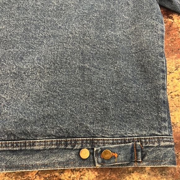 Sportsmaster DENIM JACKET 2XL w/lining EUC (Ericsson Logo) Rugged - Picture 6 of 12